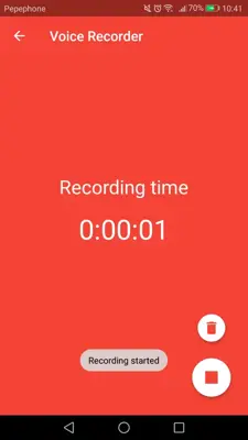 Voice Recorder Original android App screenshot 2